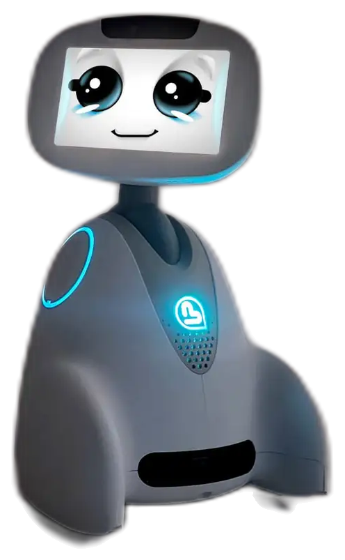Robot d’accueil détouré